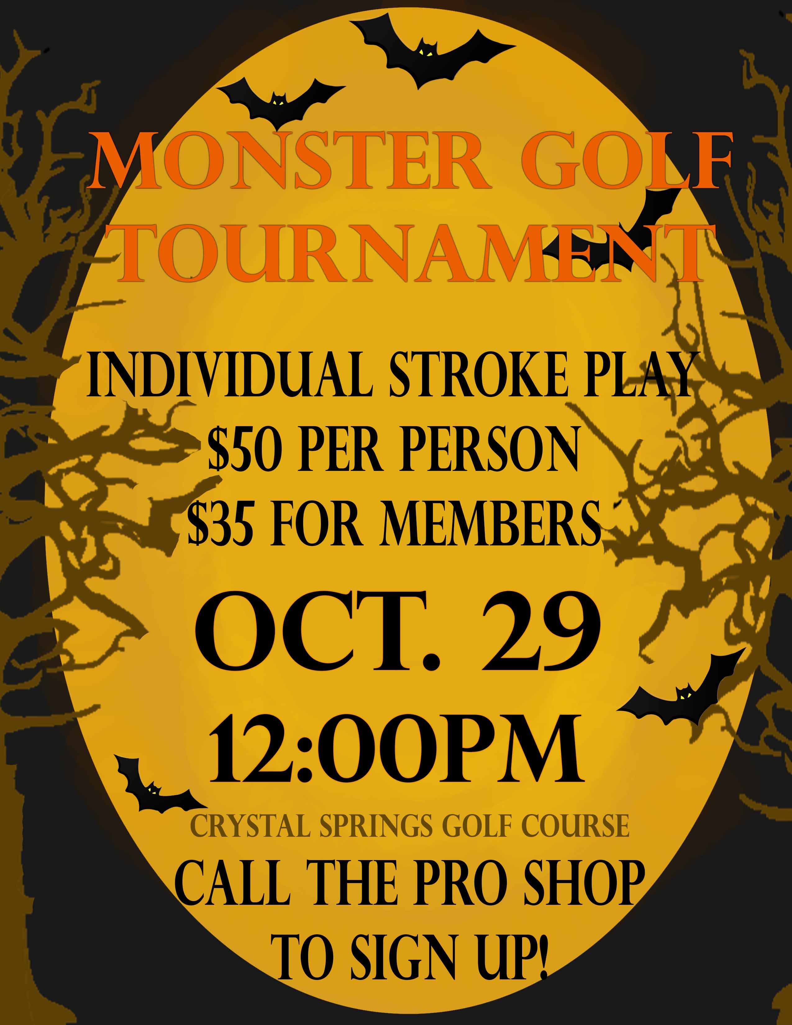 Monster Golf Tournament