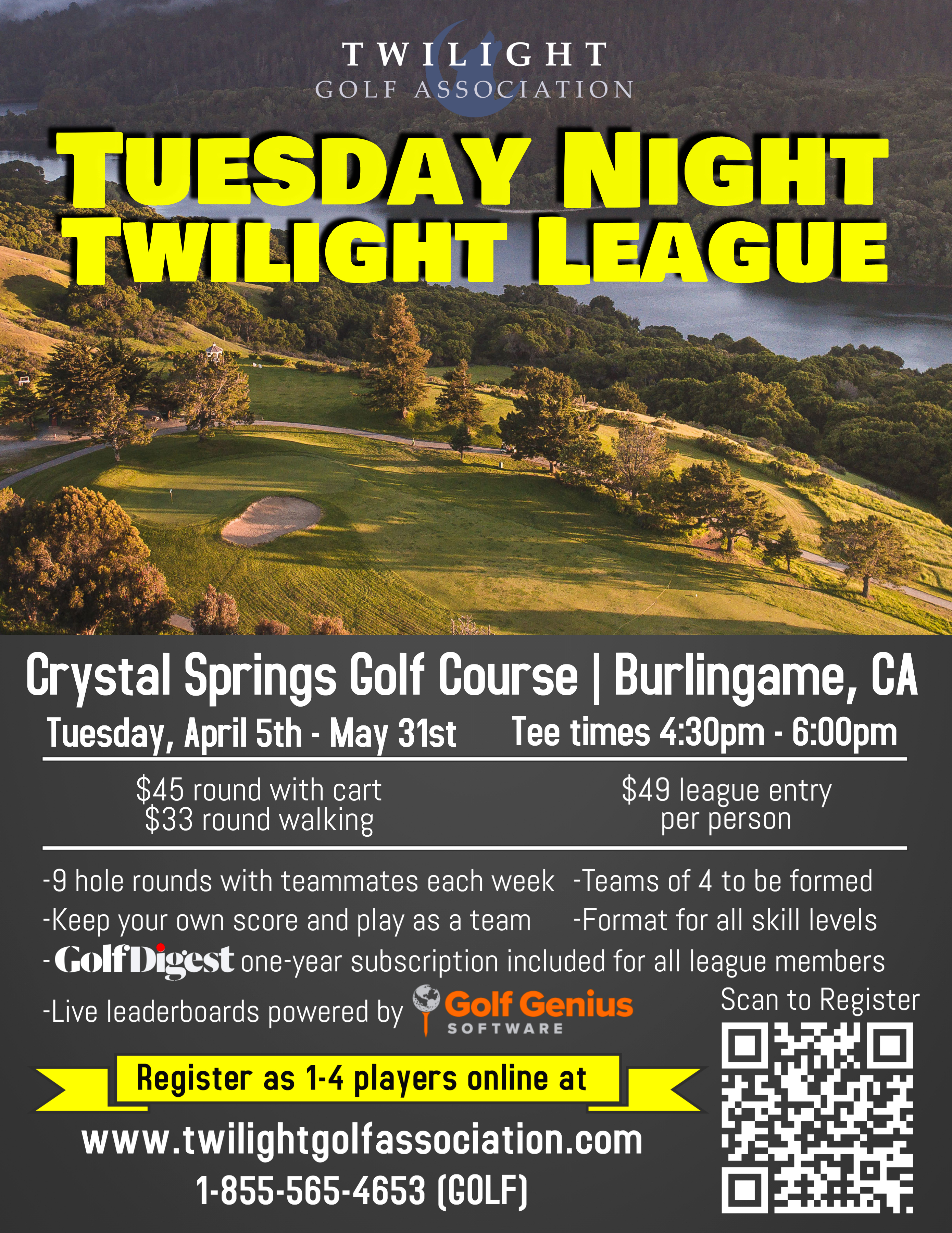 USGA Twilight League Flyer